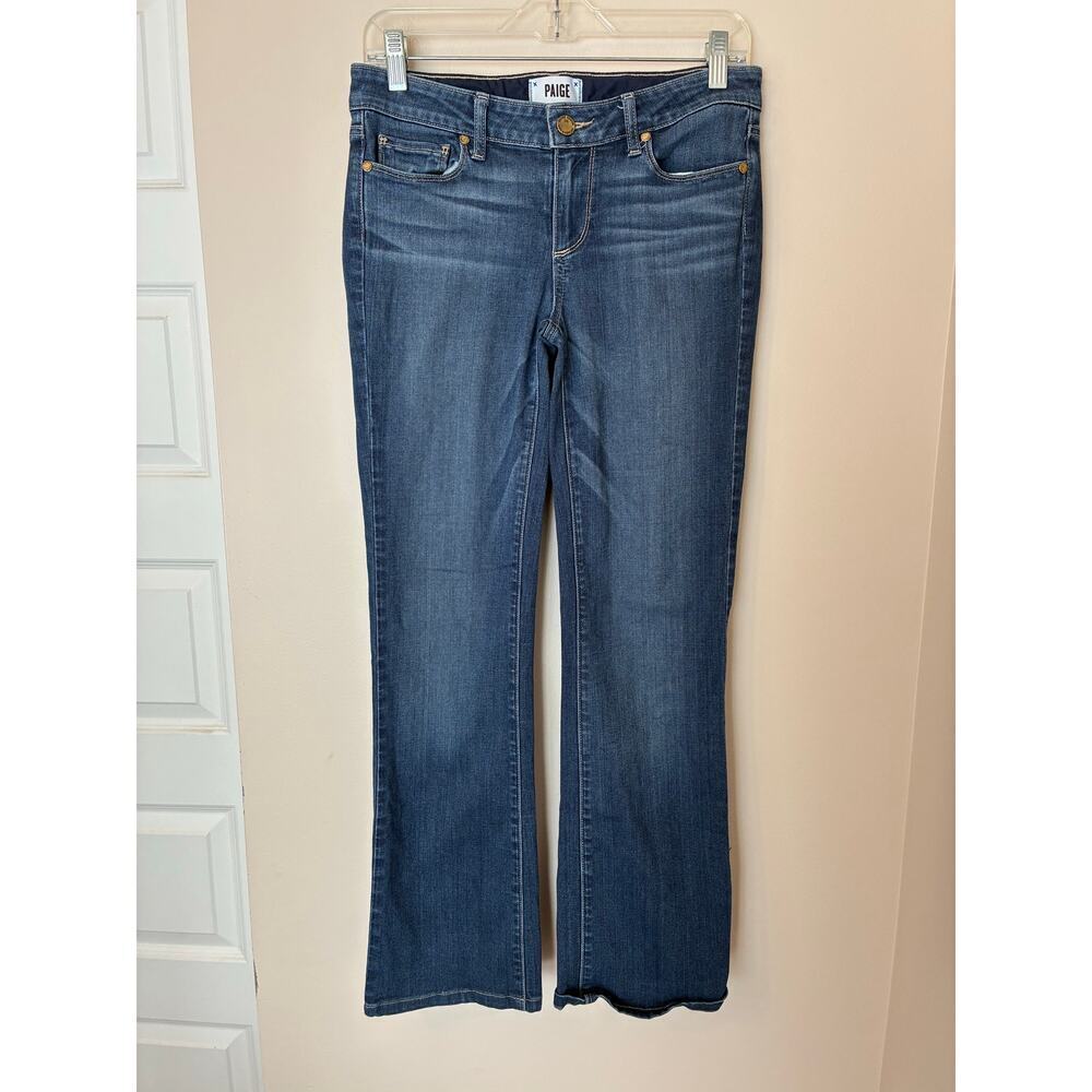 Paige Medium Wash Bootcut Jeans Size 27